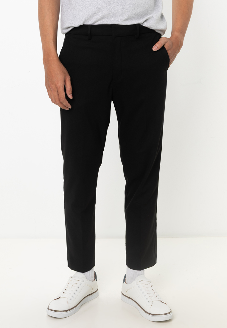 Slim, Cropped Formal Pants